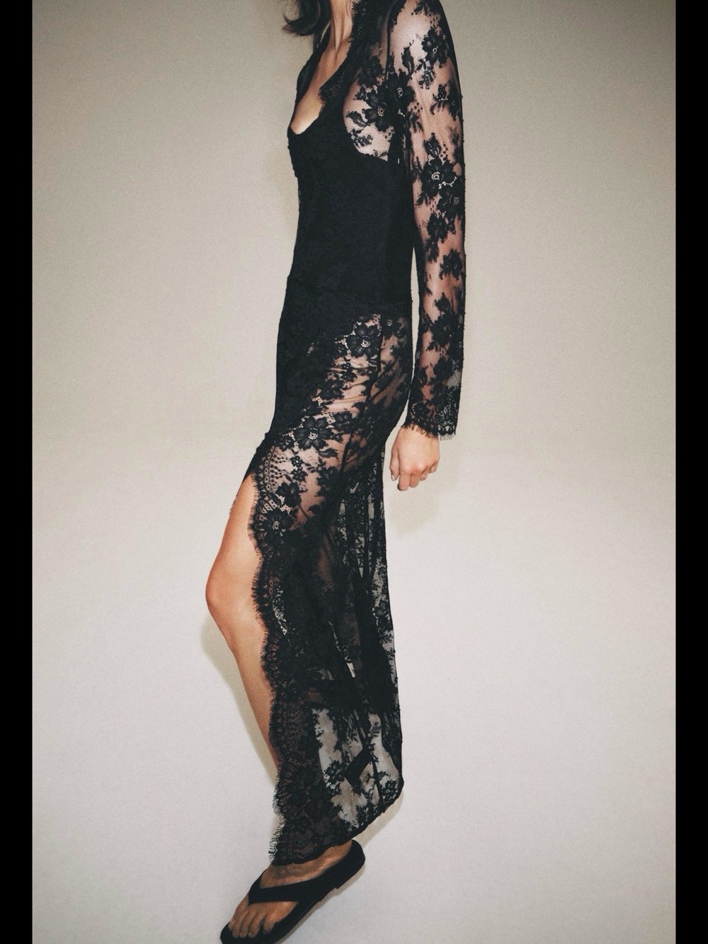 ZARA ZW COLLECTIONS ❗️Long Lace Dress
